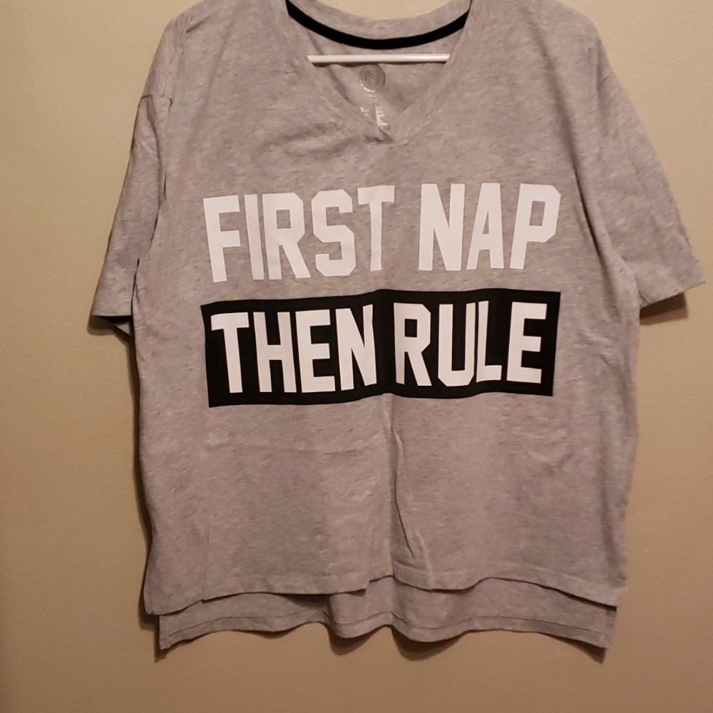 $10- Never worn- Oversized grey sleeping shirt